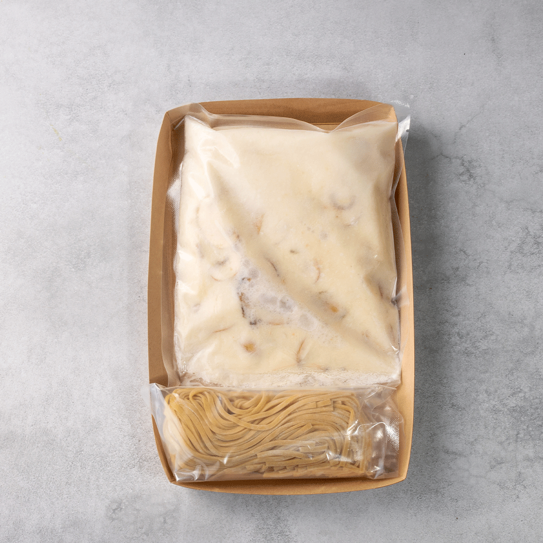 ポルチーニ茸とマッシュルームの濃厚クリームパスタ(1.5人前)