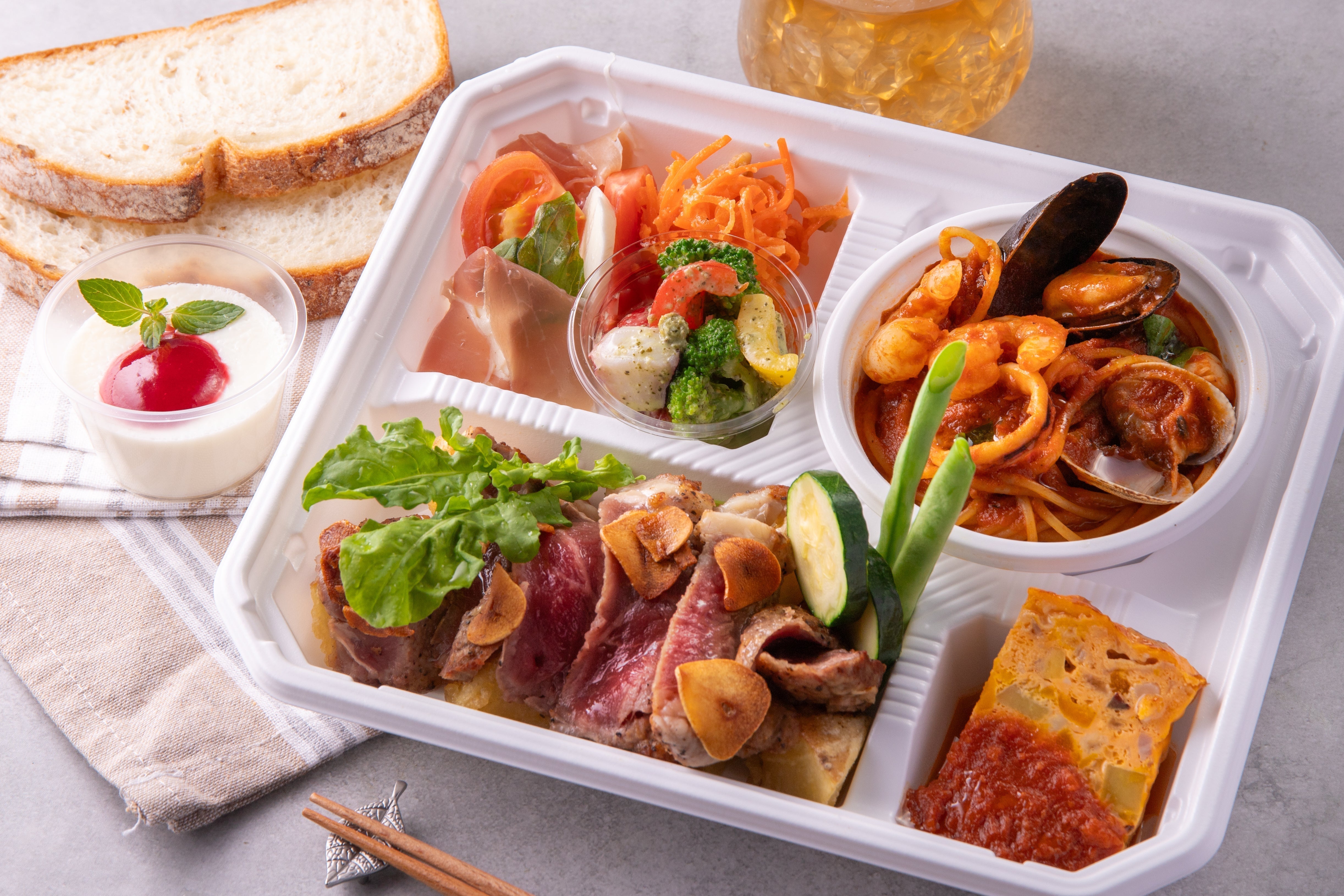 新イベント「週末限定ランチBOX」第二弾！25%OFF！『フレンチシェフが作る！贅沢イタリアンフルコースBOX』