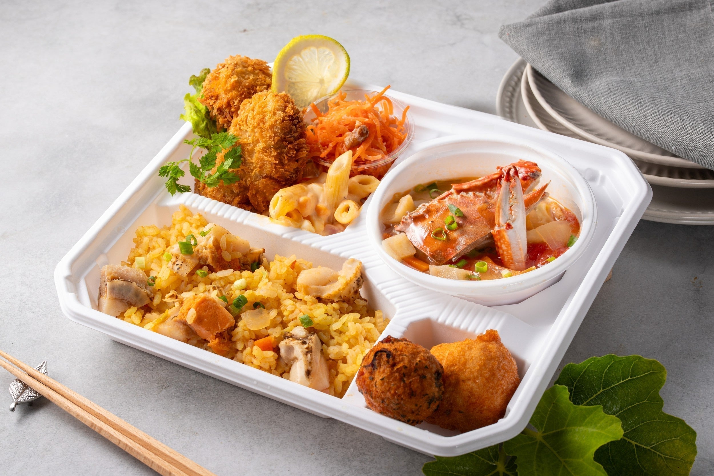 12月はスペシャルメニューを特別特価でお届け！週末限定ランチBOX第一弾『シェフの大好きな冬の味覚BOX』